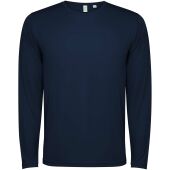 Estoril unisex T-shirt met lange mouwen - Navy Blue - 3XL