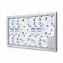 Vergrendelbaar Notitiebord Outdoor Met Gasveer 24x A4