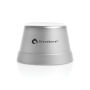 Nivio RCS gerecycled aluminum magnetische 5W Speaker, zilver