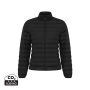 IQONIQ Maiko dames gerecycled polyester jas met voering, zwart (XS) IQONIQ Maiko dames gerecycled polyester jas met voering, zwart (XS)