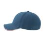 PILOT PIPING SANDWICH-S, ROYAL, One size, ATLANTIS HEADWEAR
