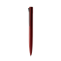 BROOK Balpen recycled ABS en aluminium met push clip - rood