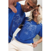 IQONIQ Tikal gerecycled polyester sneldrogend sport t-shirt, royal blue (XXS)