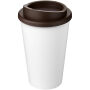 Americano® Eco 350 ml gerecyclede drinkbeker - Wit/Bruin