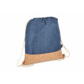 Koordzak R-PET &amp; kurk 35 x 40cm - Donkerblauw