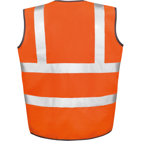 Safety Hi-vis veiligheidshesje Fluorescent Orange XXL Safety Hi-vis veiligheidshesje Fluorescent Orange XXL