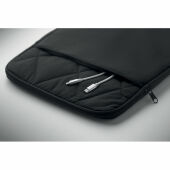 KLYRO - Nylon laptophoes 15" - Zwart