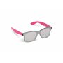 Justin R-PC zonnebril met spiegel uni-lens UV400 - Roze