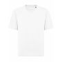 BS Skate T-Shirt, 180gr/m2, 100% Biologisch Katoen - Wit