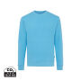 IQONIQ Zion gerecycled katoen sweater, tranquil blue (XL)