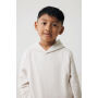 IQONIQ Yengo kids recycled katoen hoodie met steekzakken, ivory white (910)