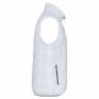 Gewatteerde bodywarmer white 4XL