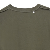 Iqoniq Bryce gerecycled katoen t-shirt, khaki (M)