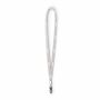 Polyester tubulaire keycord met metalen klem