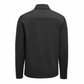 Modern Zip Overshirt Black 3XL
