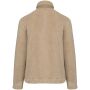 Ecologisch uniseks sherpa jasje wet sand / driftwood XXS