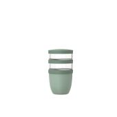 Mepal Ellipse 3 delige 500 ml + 2 x 200 ml lunchpot - Saliegroen