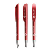 BIC® Super Clip Glacé Advance S.Clip Adv. Glacé Barrel_Cap red_Ink Black