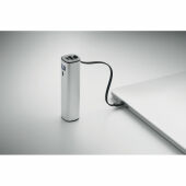 POWERTUBE - Powerbank 5000mAh PD 20W - Mat Zilver