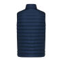 Iqoniq Meru heren gerecycled polyester bodywarmer, donkerblauw (M)