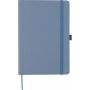Gerecycled bioafval en kartonnen notitieboek A5 Gertrud blauw