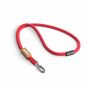 Polyester koord-keycord met bamboe plaatje