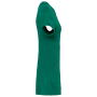 Ecologische badstof t-shirtjurk met afhangende mouwen Malachite Green XL Ecologische badstof t-shirtjurk met afhangende mouwen Malachite Green XL