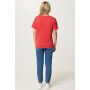 IQONIQ Yala dames lichtgewicht gerecycled katoen t-shirt, luscious red (XXS)
