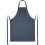Andrea schort van 240 g/m² met verstelbare nekband - Hale Blue