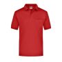 Polo Piqué Pocket red 3XL