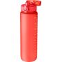 rPET drinkfles Brinley 1000 ml rood