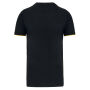 T-shirt Day To Day korte mouwen Black / Yellow 3XL