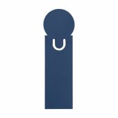 Boekenlegger Clay | Karton - blauw