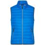 Ladies' Down Vest cobalt/silver S