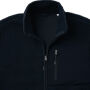 Iqoniq Diran gerecycled polyester pile-fleece jas, zwart (L)