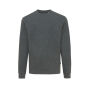 Iqoniq Denali gerecycled katoen sweater ongeverfd, heather anthracite (XXL)