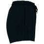 Ecologisch damesshort French Terry  washed black XXL