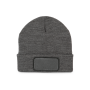Muts met patch Grey Heather One Size