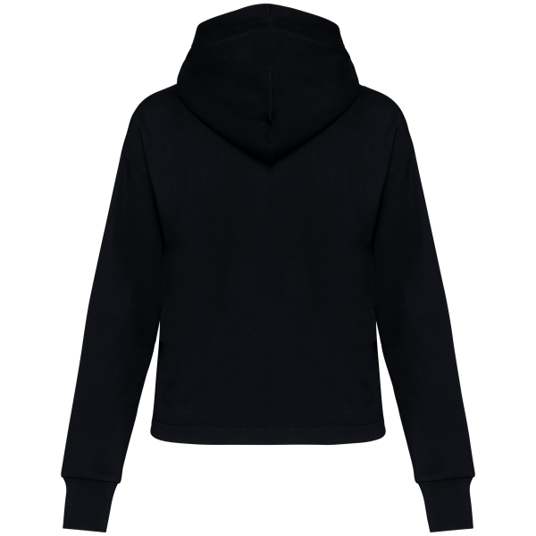 Ecologische sweatvest met capuchon French Terry Black XS Ecologische sweatvest met capuchon French Terry Black XS