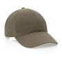 Impact AWARE™  6 panel 190gr gerecycled katoenen cap, groen