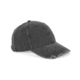 Gescheurde verwassen pet Washed Black One Size