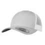 RETRO TRUCKER CAP, SILVER / WHITE, One size, FLEXFIT