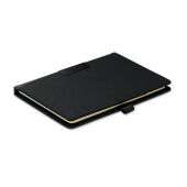 PROFILE5 - A5 portfolio met notitieblok - Zwart