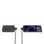 Urban Vitamin Stockton 65W gerecycled TPE/PET magn. kabel, zwart