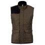 Gewatteerde damesbodywarmer Mossy Green / Black XXL