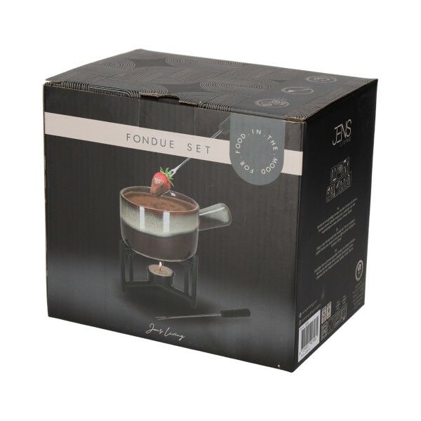 JENS Living Fondue Set Bordeaux JENS Living Fondue Set Bordeaux