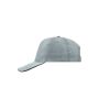 5 Panel Promo Sandwich Cap light-grey/black