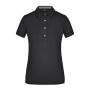 Ladies' Plain Polo black/black-white S