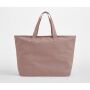 OVERSIZED HEAVY DUTY CANVAS TOTE BAG, ROSE, One size, WESTFORD MILL