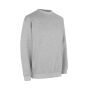Sweatshirt | klassiek - Grijs gemêleerd, XS